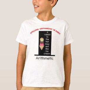 Zauber-Arithmetic-Zauberhutte-Eiscreme T-Shirt