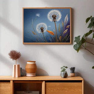 Zauber der Lüster in den Nightsky Kunst-Gemälden d Poster