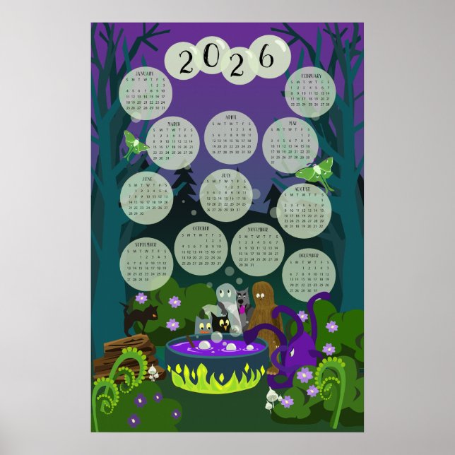 Zauber für 2026 brauen poster (Vorne)