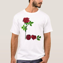 Zauber L O V E - Liebe Rose - Einzigartig und hand T-Shirt