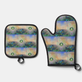 Zauber - ofenhandschuh & Topflappen-Set