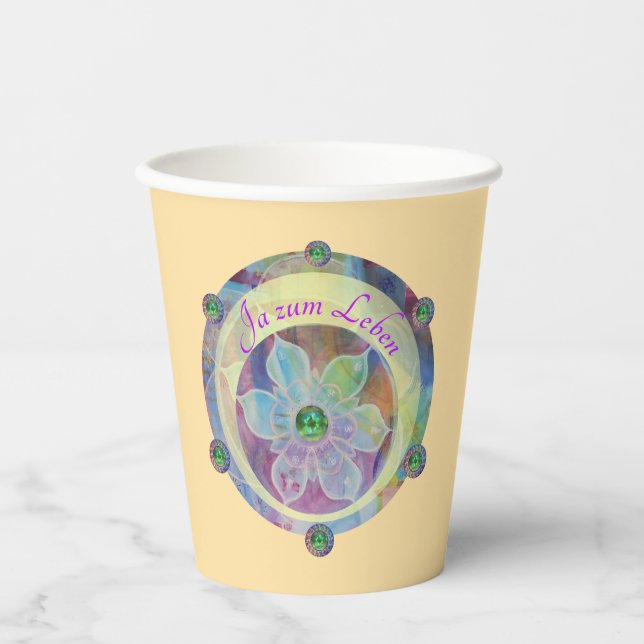 Zauber -  pappbecher (Vorderseite)