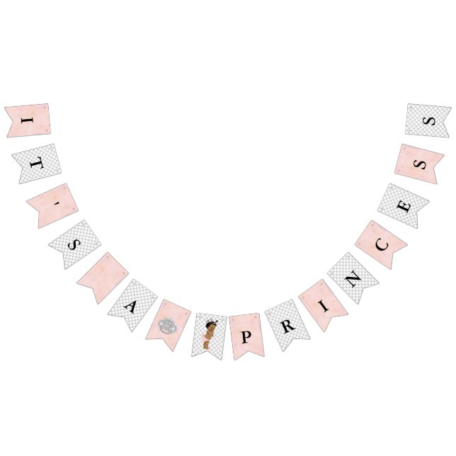 Zauber Perlen-Diamant-ethnischer Prinzessin-Baby Wimpelkette (Alle)