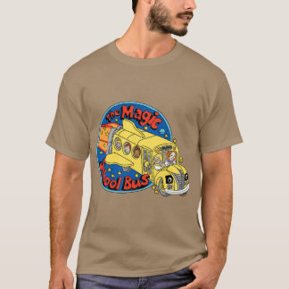 Zauber-Schulbus Mädchen T-Shirt