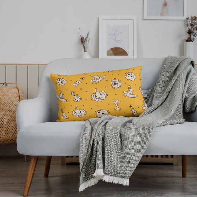 Zauber und Skelette Halloween-Kissen Lendenkissen (Von Creator hochgeladen)