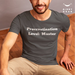 Zauber-Zitat-Zaudern Zauderstufe T-Shirt