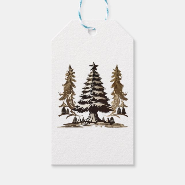 Zauberbaum Geschenkanhänger (Vorderseite)