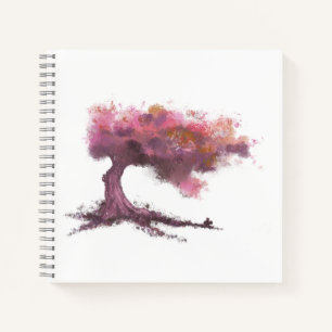 Zauberbaum und Eichhörnchen Notizbuch