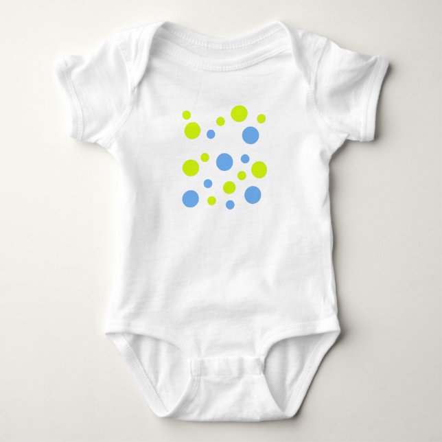 Zauberblasen Baby Bodysuit Strampler (Vorderseite)