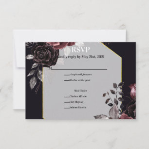 Zauberblüte RSVP Karte