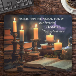 Zauberbuch Lehrer Mousepad