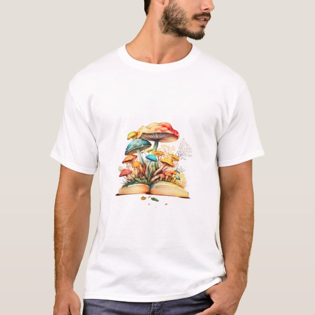 Zauberbuch T-Shirt (Vorderseite)