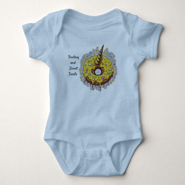 Zauberdonut Baby Strampler (Vorderseite)