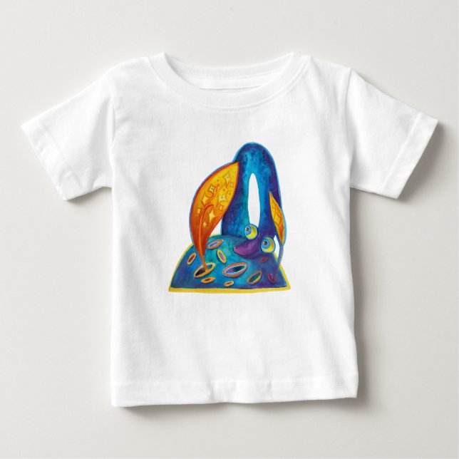 Zauberdrachen in Shirt (Vorderseite)