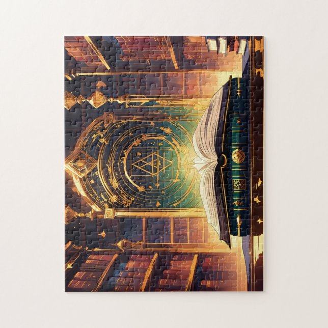 Zauberei für Hexerei in der Schule Puzzle (Vertikal)