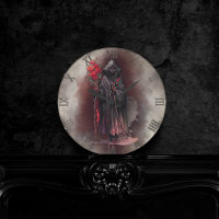 Zauberei | Shadowy Dark Hexe glühende rote Augen
