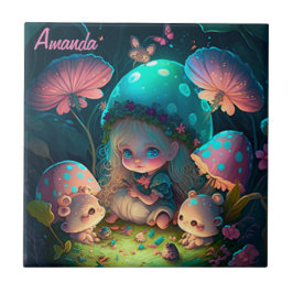 Zauberelf Momente Fliese