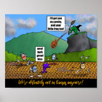 Zauberer der Frösche 10" x 8" Poster