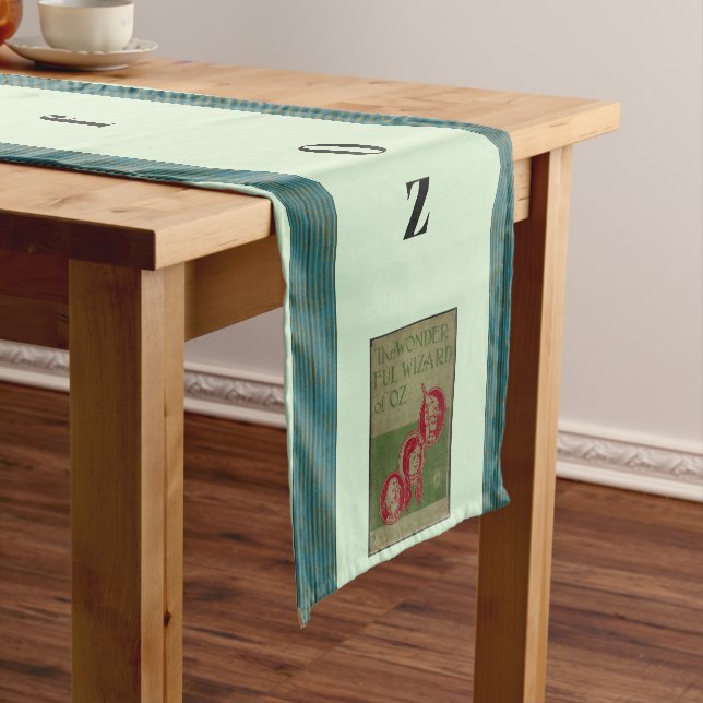 Zauberer für den Oz Table Runner Kurzer Tischläufer (Beispiel)