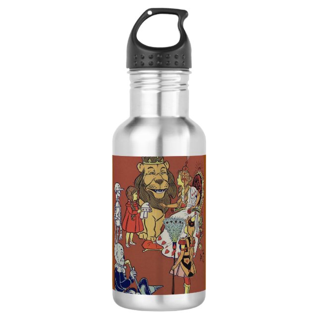 Zauberer für Oz Wasserflasche Edelstahlflasche (Vorderseite)