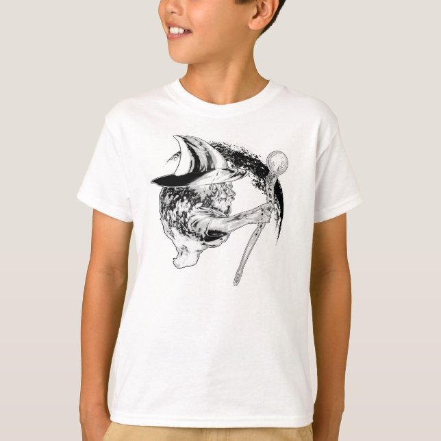 Zauberer-Garderobe T-Shirt (Vorderseite)