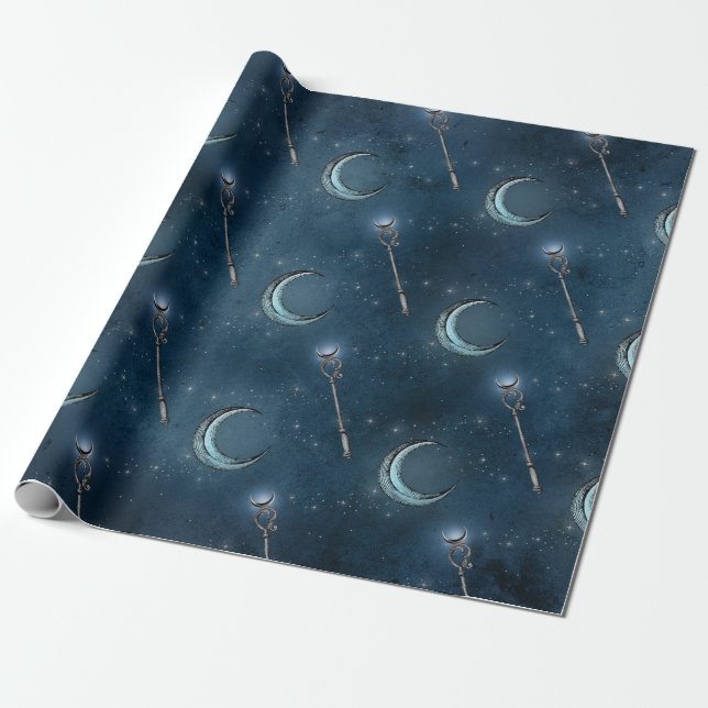Zauberer Geschenkpapier (Ungerollt)