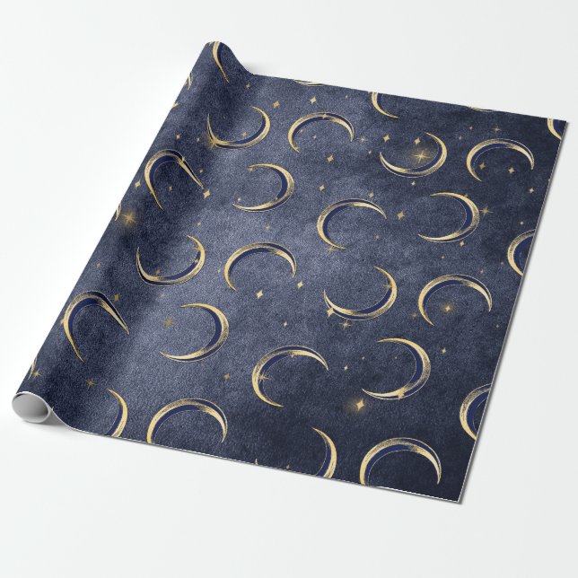 Zauberer-Geschenkpapier Geschenkpapier (Ungerollt)