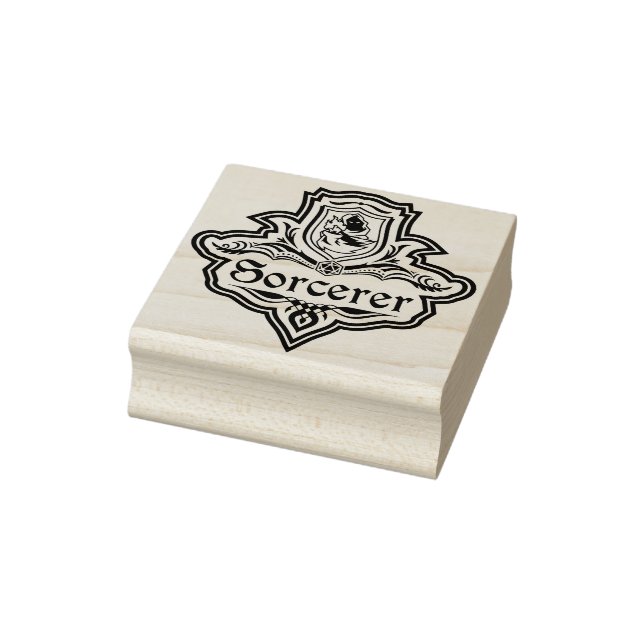 Zauberer Gummistempel (Stempel)