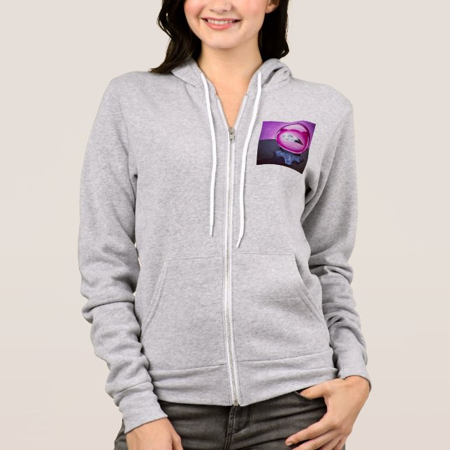 Zauberer im Glas Hoodie (Vorderseite)