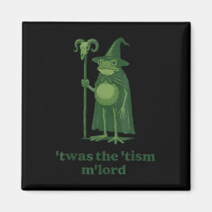Zauberer Meme Twas The Tism Mlord Frosch Autismusb Magnet