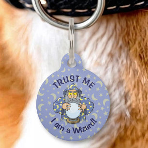 Zauberer mit Ball Tiermarke
