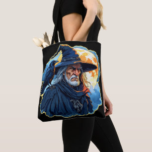Zauberer mit einem Raben - Halloween Fan Fun 1