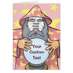 Zauberer mit Gesicht