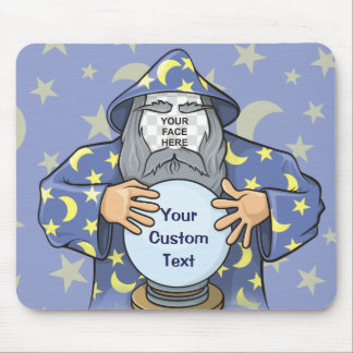 Zauberer mit Gesicht Mousepad