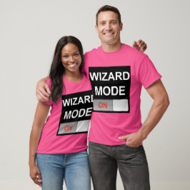 Zauberer-Modus: Dunkle Ausgabe - Doppeltes versah T-Shirt