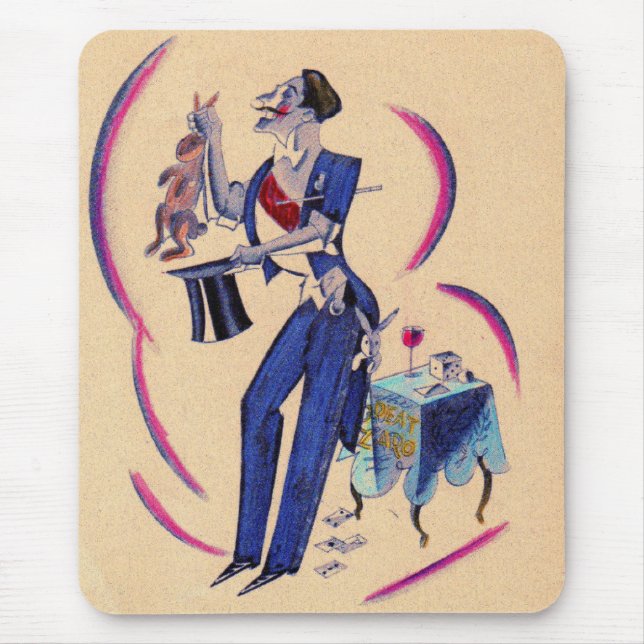Zauberer Mousepad (Vorne)