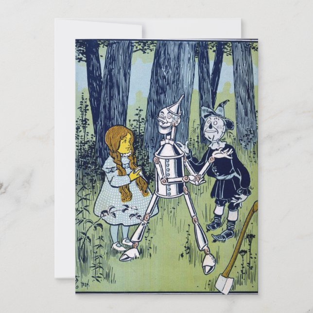 Zauberer Oz Dorothy Tin Woodsman Scarecrow (Vorderseite)