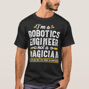 Zauberer Robotik Ingenieur Informatik Mechaniker T-Shirt