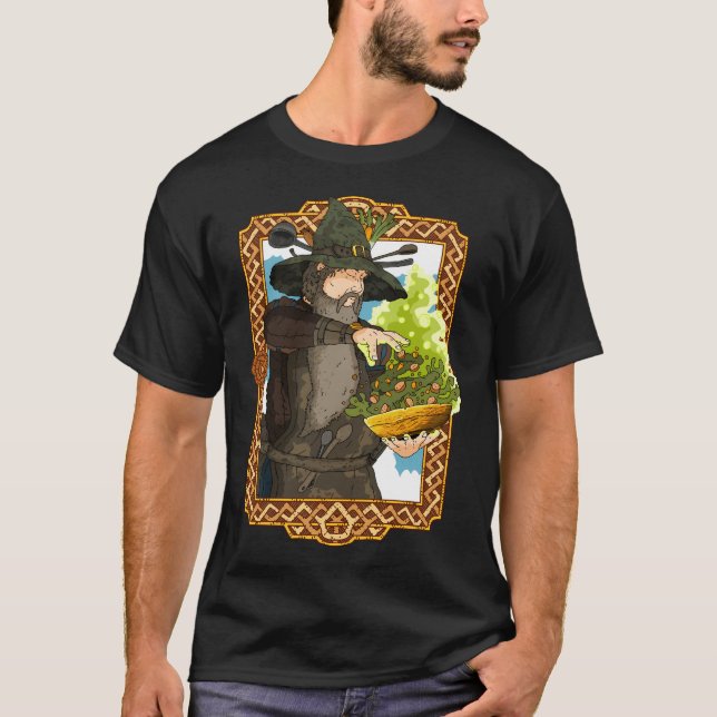 Zauberer Soup Wizard. T-Shirt (Vorderseite)