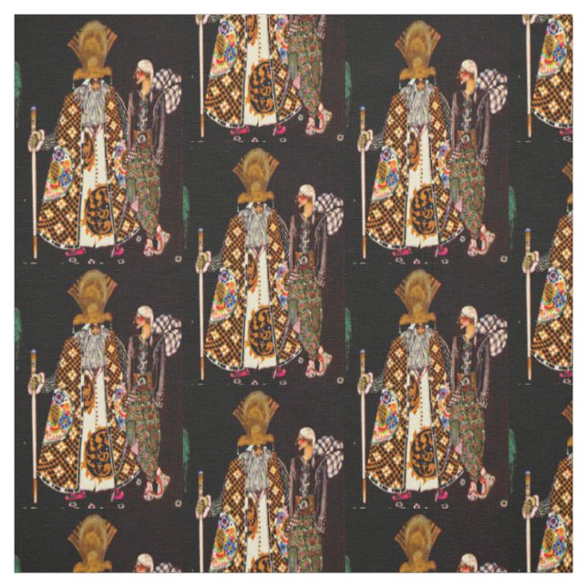 Zauberer und Magier Stoff (Muster)