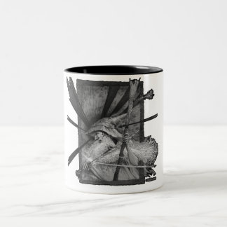 Zauberer unter Feuer-Tasse Zweifarbige Tasse