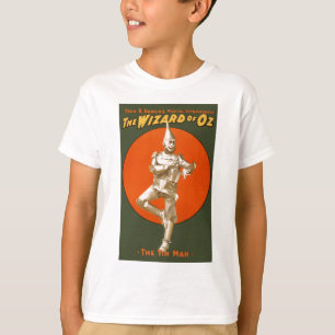 Zauberer Von Oz Blechmann - Vintage-Musiktheater T-Shirt