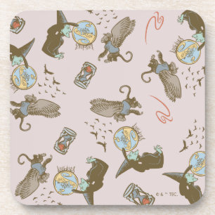 Zauberer von Oz™ Böse Hexe™ Kristallkugel Muster Getränkeuntersetzer