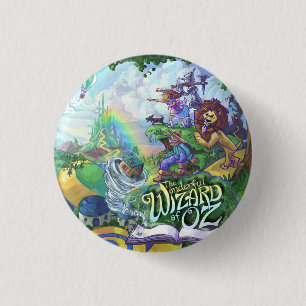 Zauberer von Oz Button