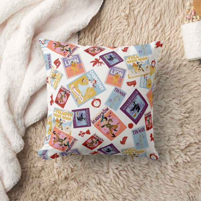 Zauberer von Oz™ Charakterdruck-Wurfvorlage Kissen (Decke)