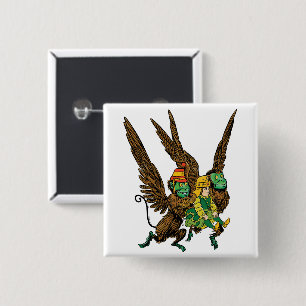 Zauberer von Oz, Dorothy, Böse fliegende Affen Button