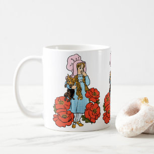 Zauberer von Oz, Dorothy, rote Mohnblumen Tasse