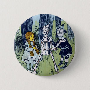 Zauberer von Oz Dorothy Tin Woodsman Button