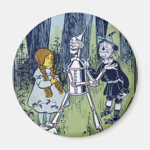 Zauberer von Oz Dorothy Tin Woodsman Magnet