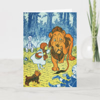 Zauberer von Oz Dorothy und der feige Löwe